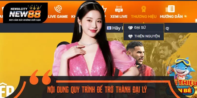 Quy trình đăng ký hợp tác rất dễ thực hiện